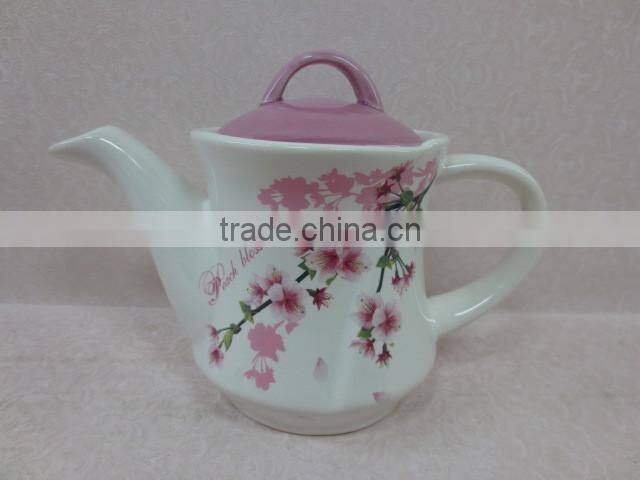 Decorative DFC Ceramic Teapot for Home Using