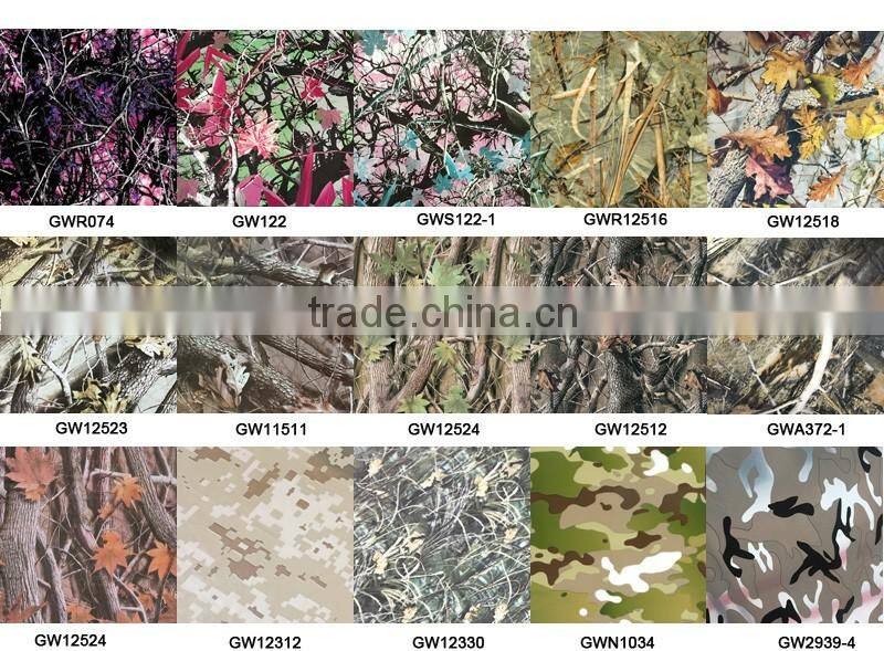 2016 New design hot sale water transfer printing film/hydro graphic sexy ladies design film