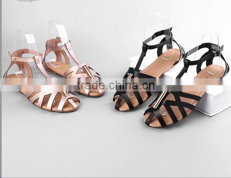 CX300 woman fashion flat sandals