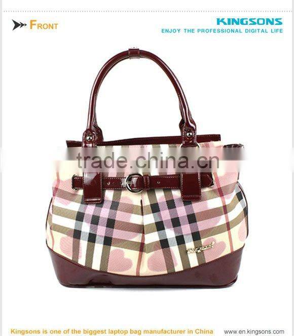 2012 new design leather lady bag with high quality