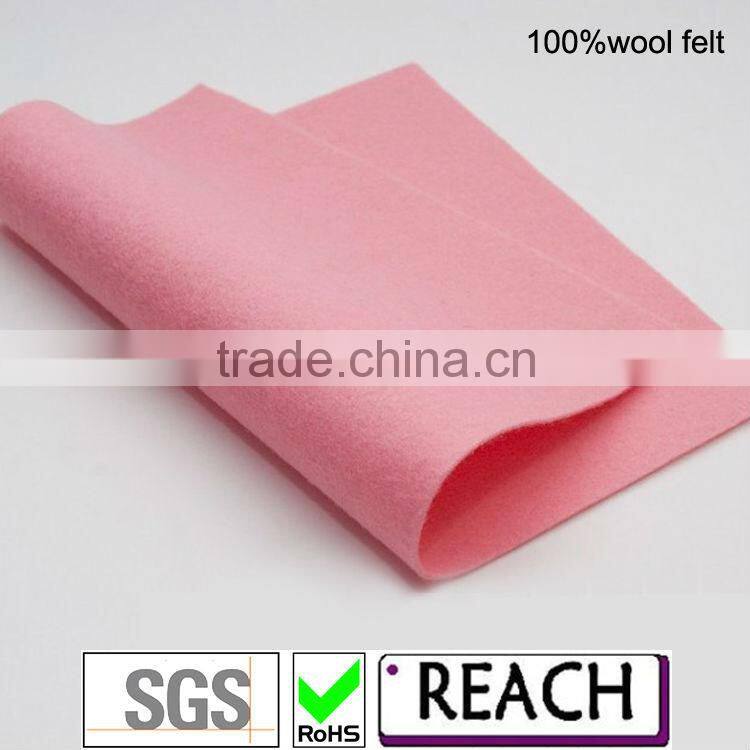 Various colours wool felt for home textile or craft/bright colorful wool felt/thickness 6(ROSH and REACH certification)