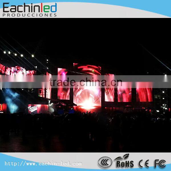 Full Color Video Electronic Outdoor Curtain LED Display P8