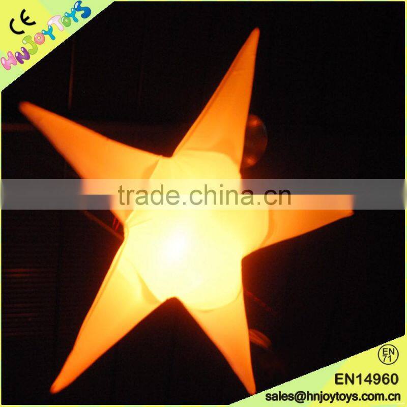 inflatable lighting decorative starfish for party