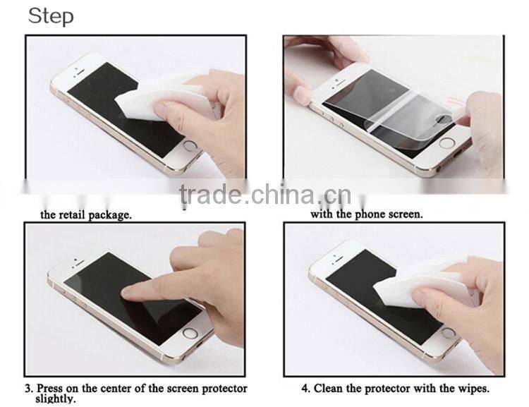 2016 top quality 0.26 mm 9H 2.5D Tempered Glass Screen Protector for iPhone 6