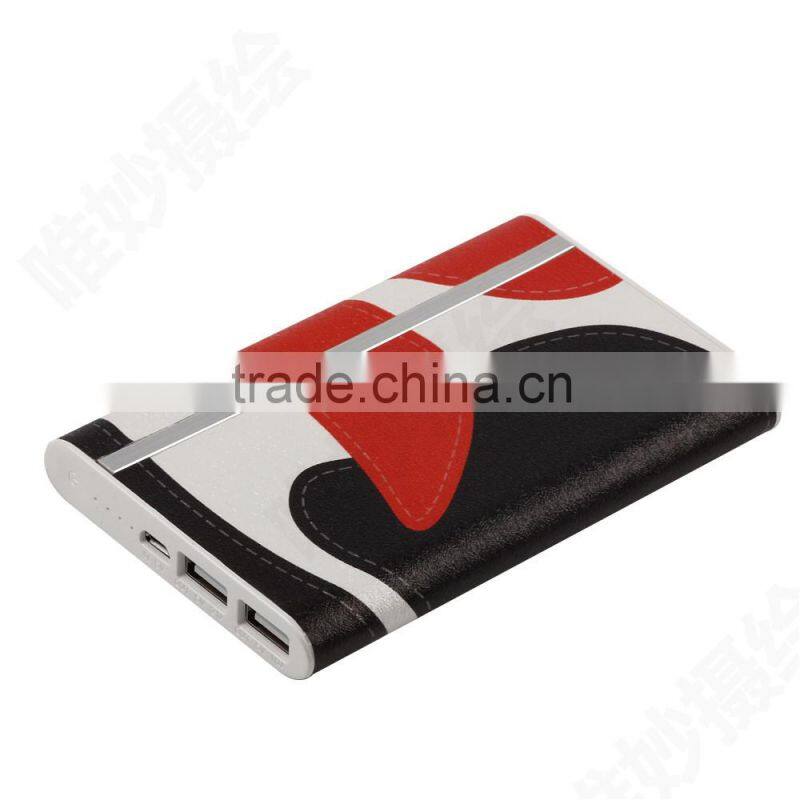 high-performance lithium-ion polymer battery women wallet luxury power bank