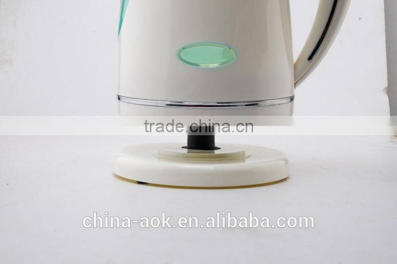Heating-resistant plastic housing electric kettle