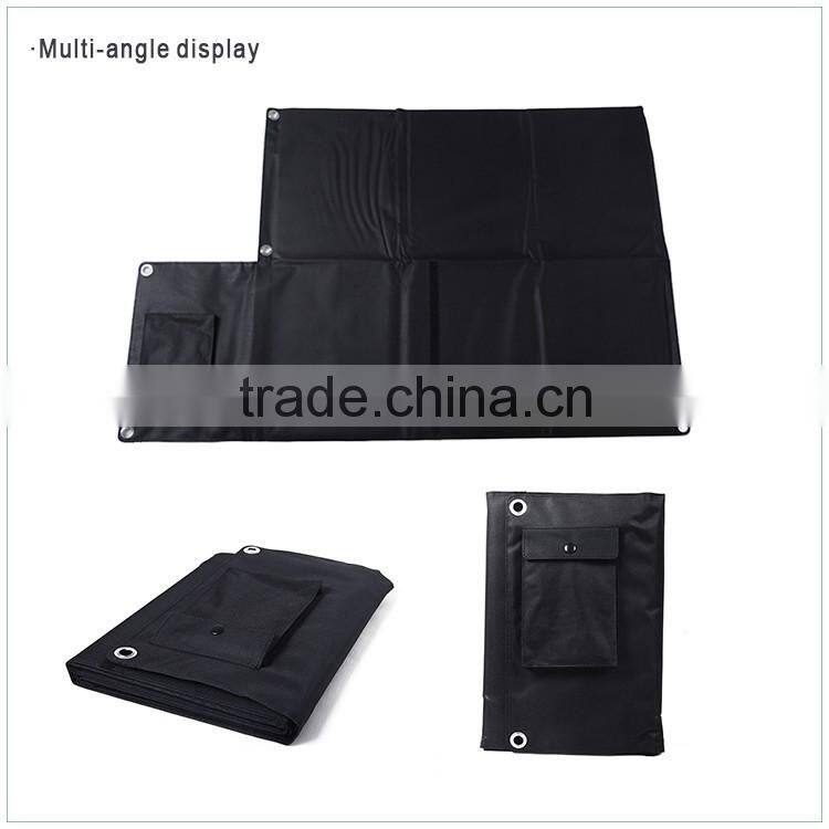 folding portable 60w sunpower solar panels with controller