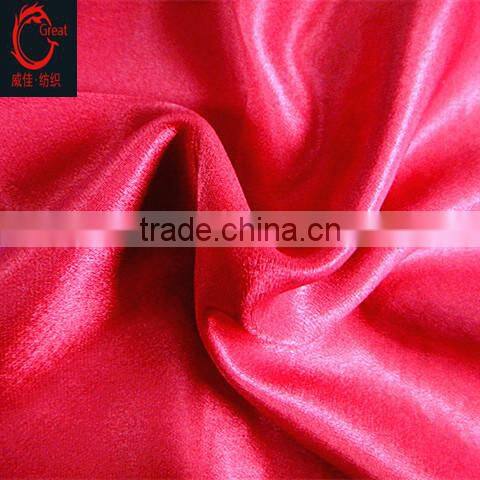 poly satin/ crepe satin for garments.