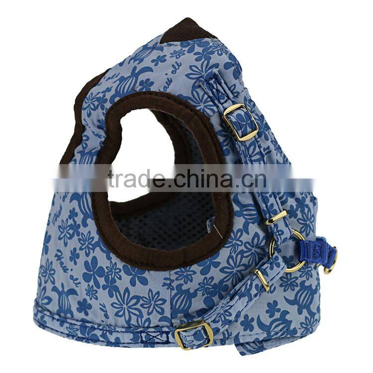 13.4~16.5" Dog Harness Pet Vest Blue Color from Chi-buy