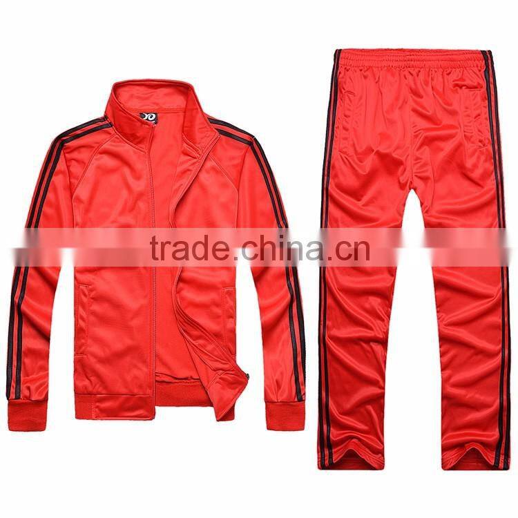 His- and-her tricot jacket wholesale fleece suits tricot suits