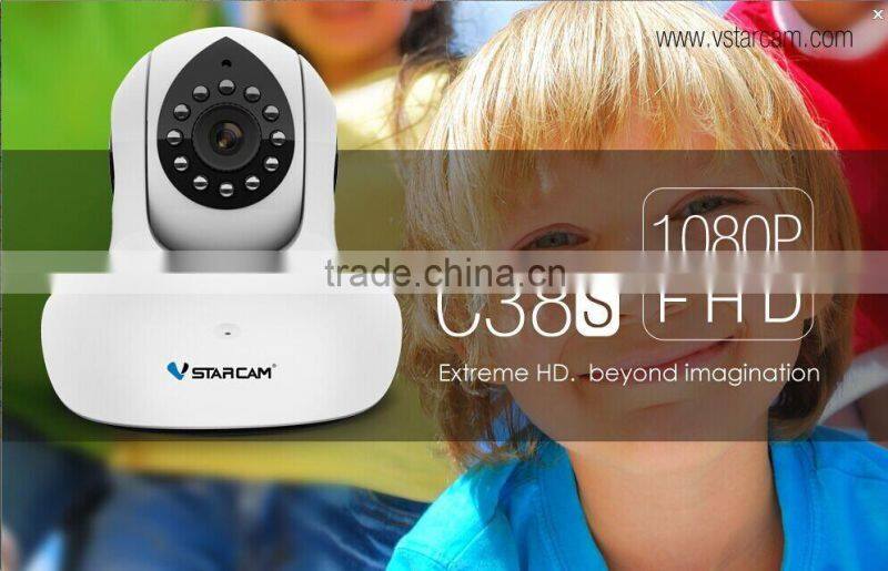 Vstarcam night vision 2.0MP Home Security indoor wifi camera 128G TF card vstarcam c38s