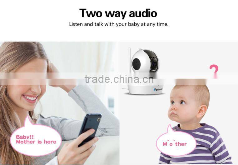 Trade Assurance Supplier ONVIF 1080P/720P pan tilt cmos ir camera wifi wireless sd card ip camera