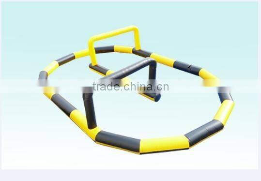 inflatable go kart race track