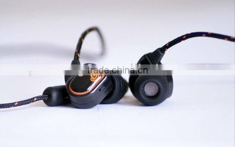 Original stereo best-selling braided wire earphones headphones