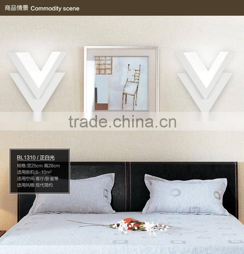 Wholesales 6W Acrylic Indoor Reading Lamps Wall Sconce Lights For Home Bedroom