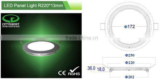 9W 12W 15W 18W Dim or Non Dim LED Down Light Warm white, daylight or cool white