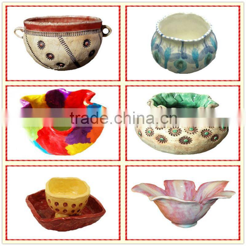 Modern Design White Bag Plant Pot