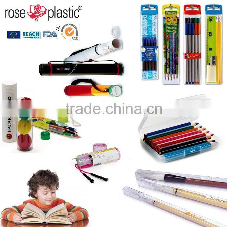 Manufacture round pvc clear plastic tube for seeing through