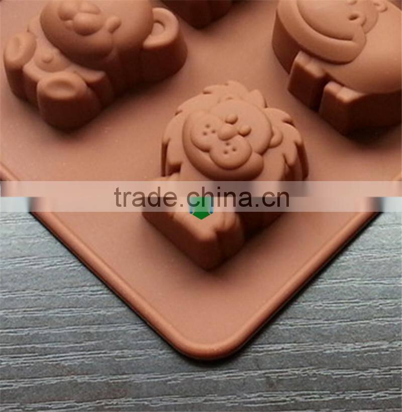 CTBED170 The Little Bear River Horse Lion Molds In Unique Ways To Create Clays Resin Casting Candles Soaps