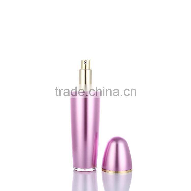 China Manufacturer for Packaging Cosmetics Luxury purple perfume bottle