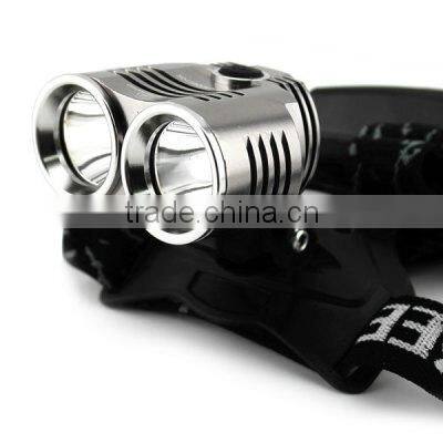 Promotions power led headlamp 2 led headlamp for hunting