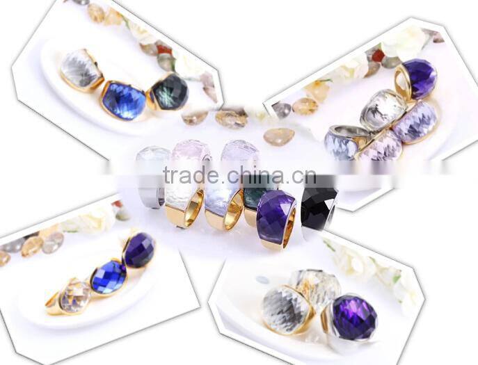 New design crystal drop earrings for girls fancy drop earrings