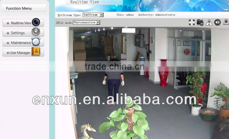 security camera dome plastic supply 1.0MP 720P cheapest