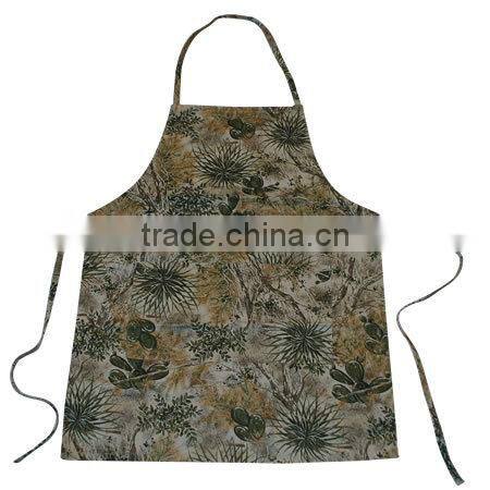 cotton Camo apron,cooking apron