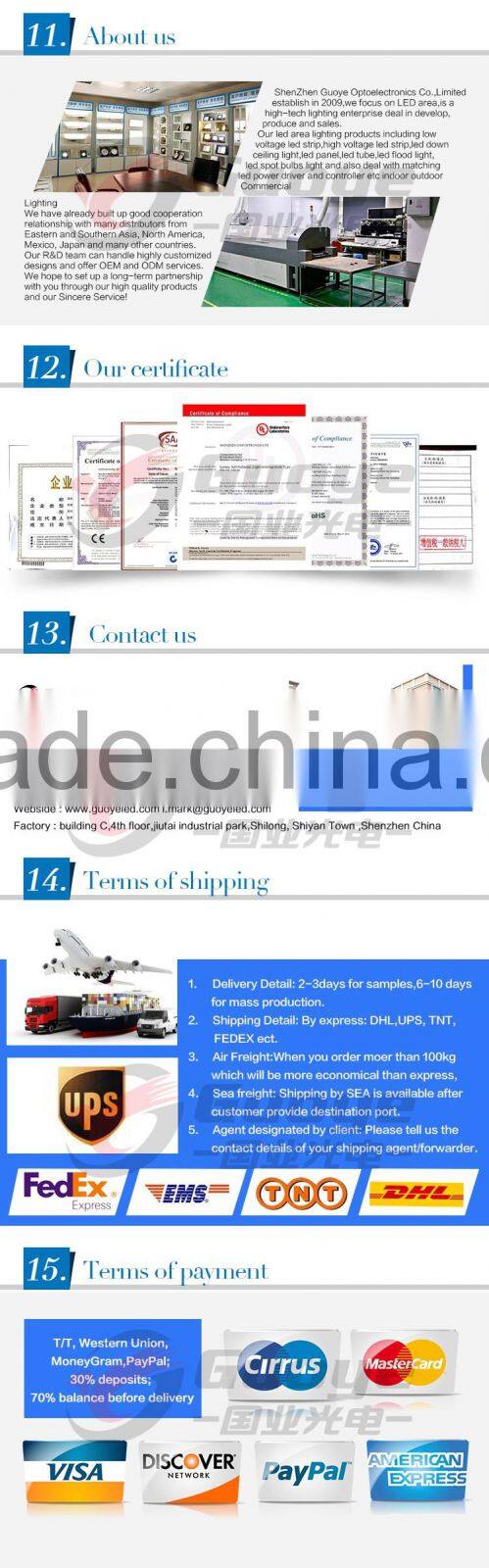 Commercial lighting strip rgbww ip68 for hotel lighting rgbw 24v
