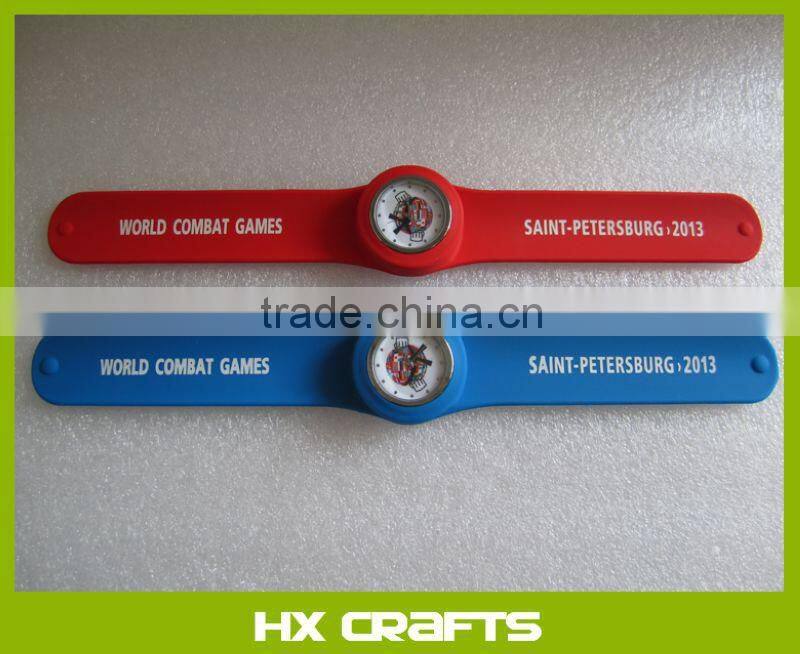 2016 custom slap watch,digital slap watch,slap band watch wholesale