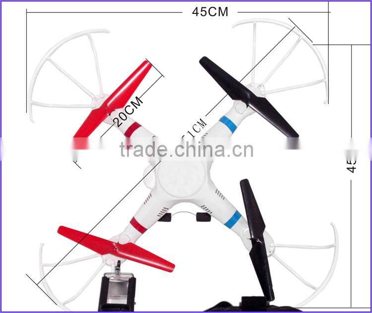 2015 new headless mode 2.4G quadcopter HD camera RC drone