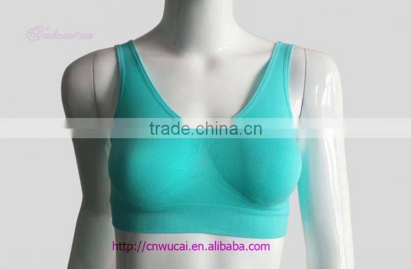 nude bra skin color underwear seamless sports bra