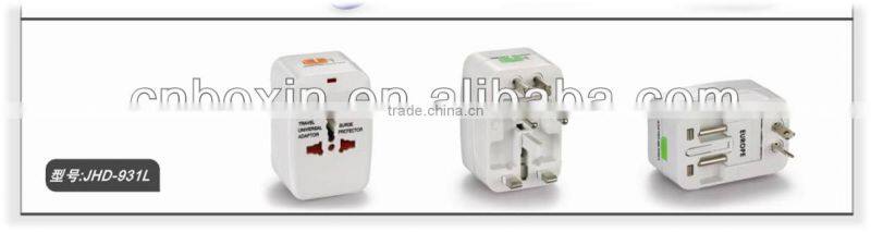 New products 2016 Top quality international travel adapter, power adapters with interchangeable plug