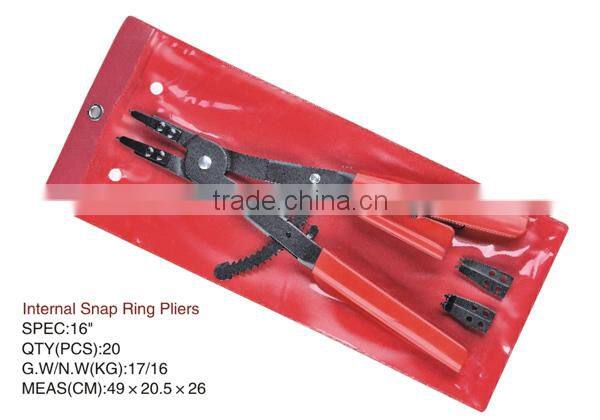 function of circlip pliers 5 pcs snap plier set 16" internal snap ring plier