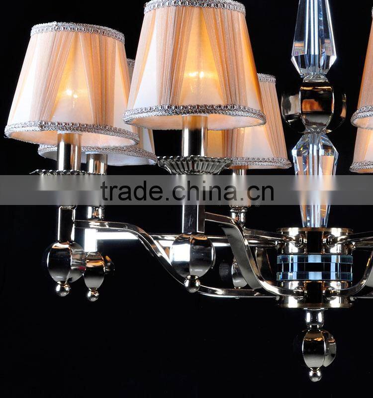 Big Elegant and atmosphere iron chandelier with 8 lights