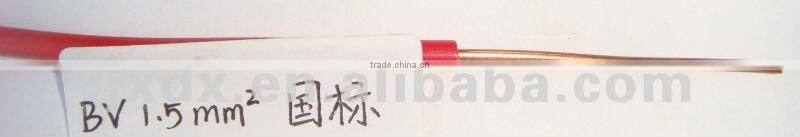 4mm flexible single copper wire with PVC insulation 450/750V