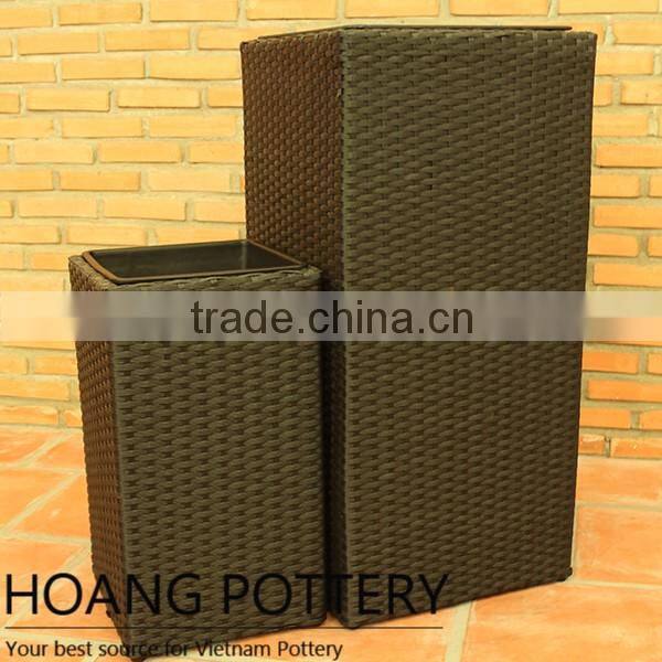 Beautiful Home Flower Wicker Planter