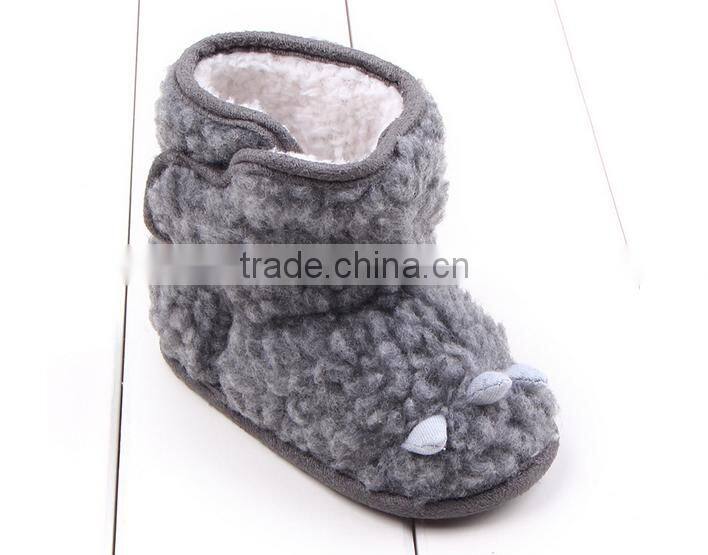 Wholesale baby Coral fleece Winter Boots