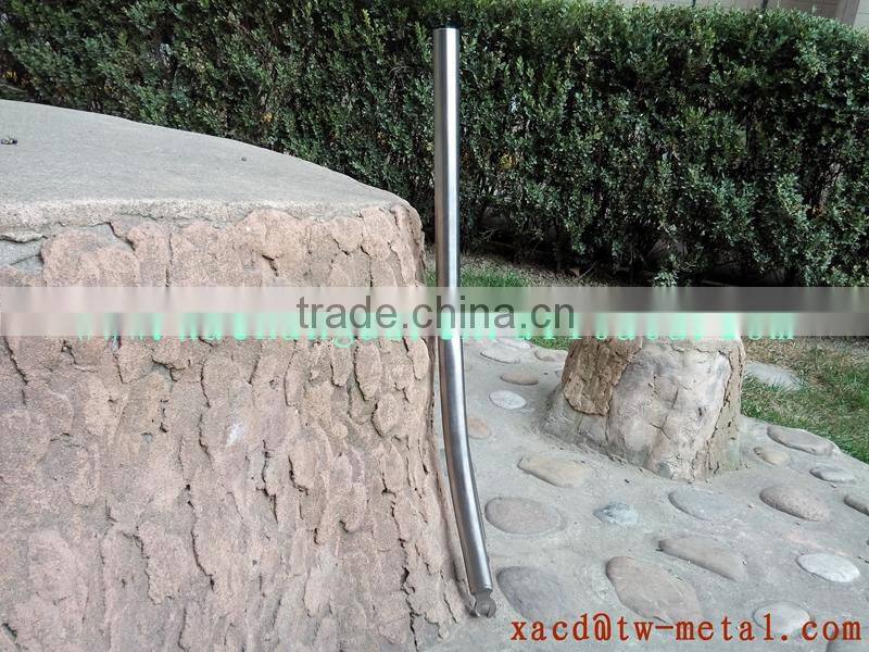 titanium road bike fork with handing brush finished made in China road bike fork