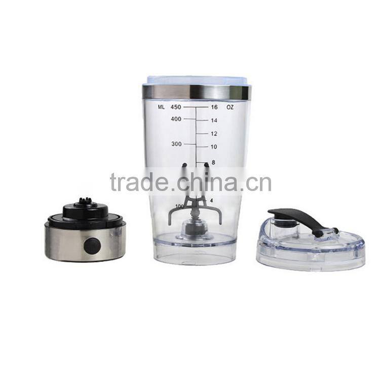 Bodybuilding supplements series of mixer Li-ion USB Rechargeable Battery Electric Protein joyshaker cup