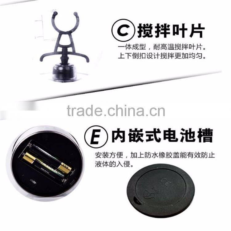 USB Rechargeable JoyshakerProtein Shaker Bottle - Portable Electric Power Drink Mixer - Powerful Li-ion Battery - BPA-FREE, 16oz