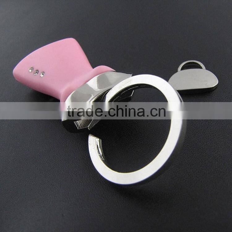 Wholesale clear plastic custom printed acrylic keychain