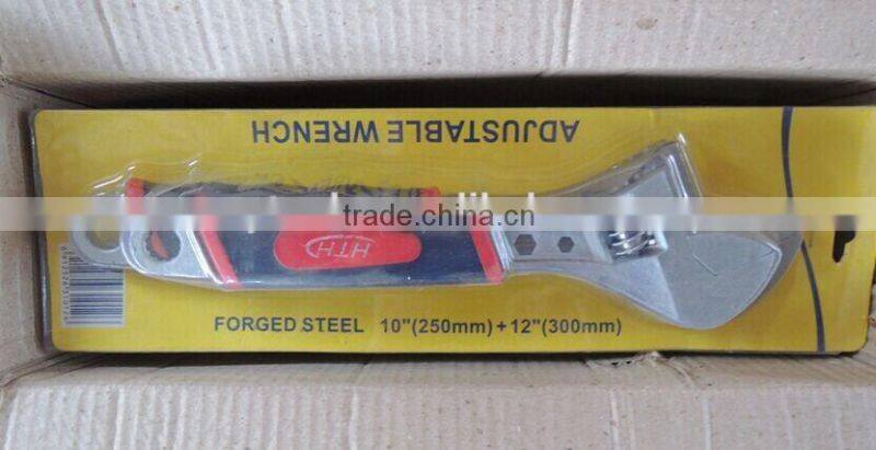 2pcs multifunctional monkey adjustable wrench set