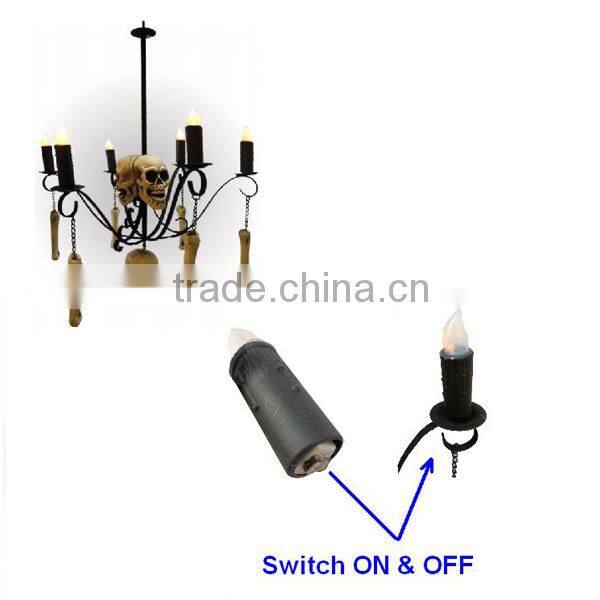 Halloween skull light up pendant lamp for halloween decor