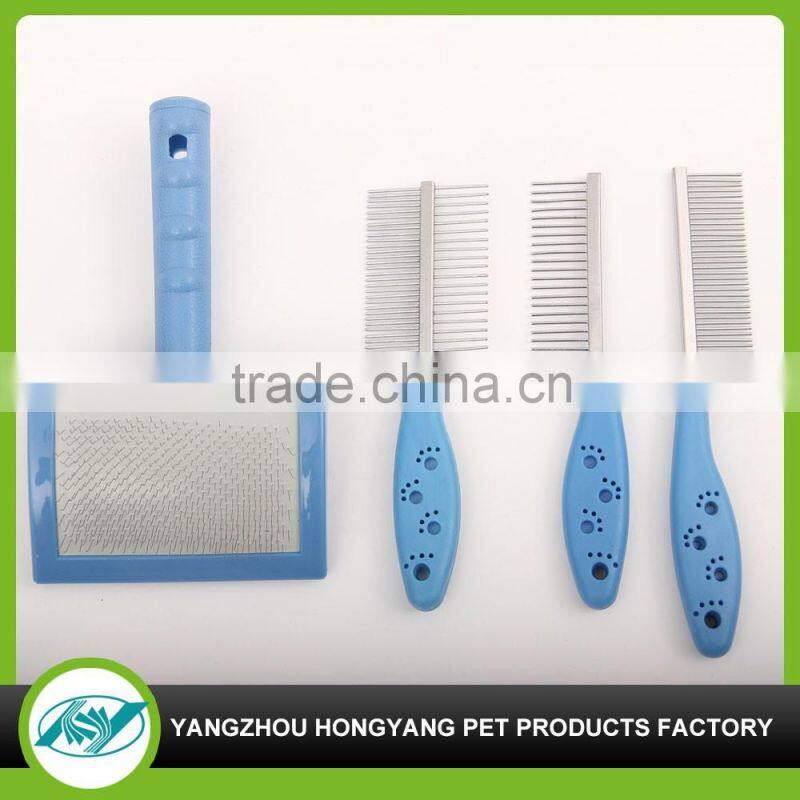 Professional and supplier plastic cleaning tool big pet slicker brush