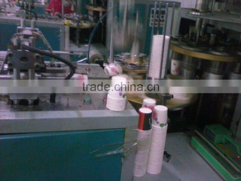 6 oz printed single wall disposable paper cup with logo print