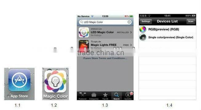 mini 12-24v router connect led wifi controller