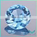 Wholesale Round Blue Synthetic Spinel Gemstone Dark Blue Sapphire