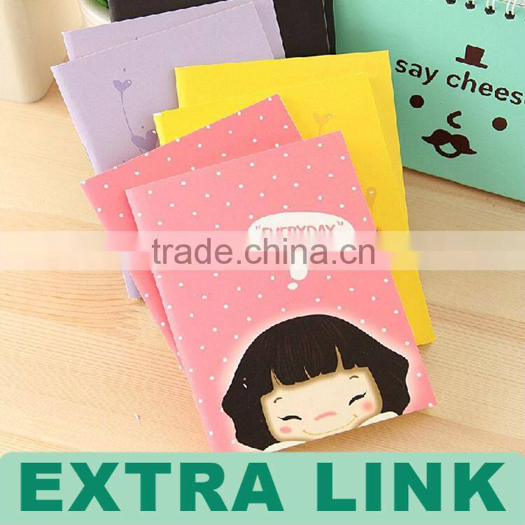 Custom Map Covered Small Sized Paper Notebooks Printing