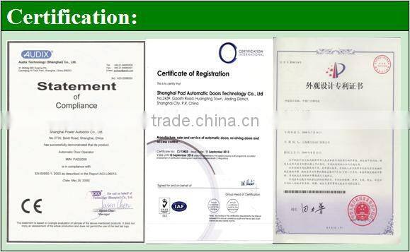 automatic sliding door operator system